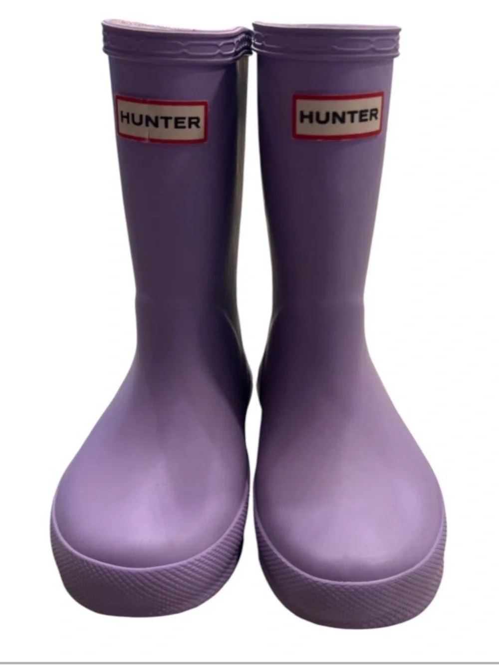 Hunter Kids Rain Boots - Lavender Purple - Size UK 7 / US 8 Toddler
